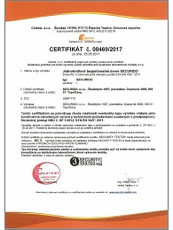 Protipožární dveře certifikát rc3
