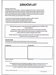 Protipožární dveře záruka