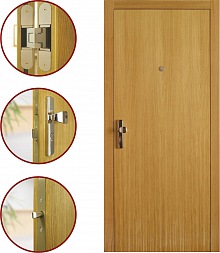 bezpečnostní vchodové dveře do bytu