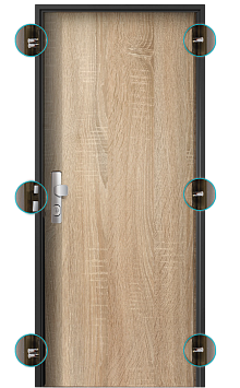 Venkovní vchodové dveře 6